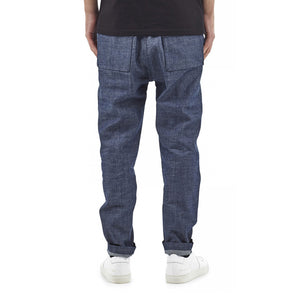 I Love Ugly: Edo Pant Hatched Denim