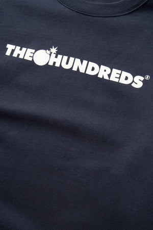 The Hundreds: Forever Bar Logo L/S (Navy)