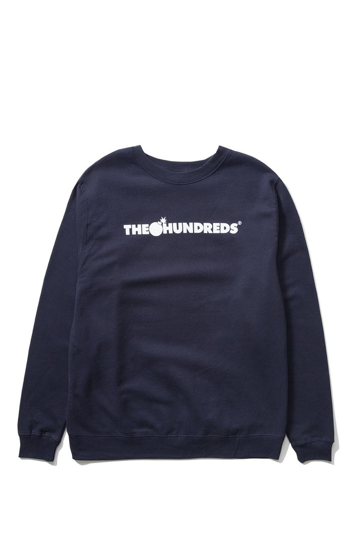 The Hundreds: Forever Bar Logo L/S (Navy)