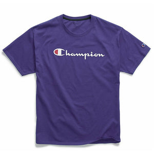 Champion: Classic Jersey Graphic Tee (Purple)