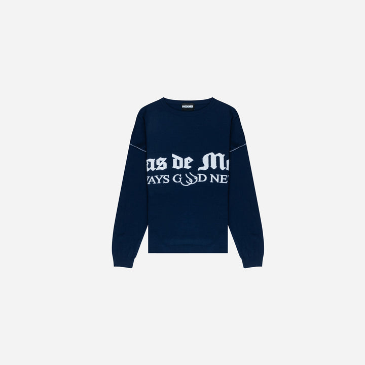 Pas De Mer : Good News Knit (Navy)