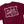 Primitive Apparel: Handmade Tee (Burgundy)