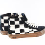 Vans: Vault-Shoes TH Sk8-HI LX (Woven Suede/Checkerboard)
