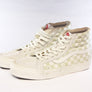 Vans: Vault-Shoes: OG Sk8-Hi LX Suede/Canvas (Checkboard/Marshmallow)