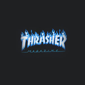 Thrasher: Icey Flame S/S T-shirt (Black)