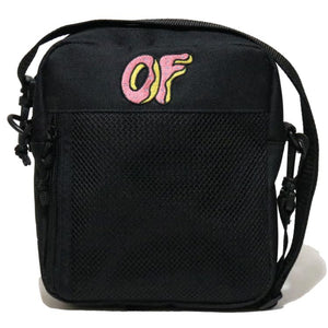 Odd Future : OF Embroidered Shoulder Bag (Black)