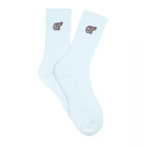 Odd Future : OF Woven Socks (White)