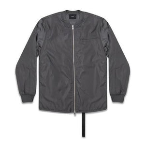 Stampd: Scalloped Bomber (Charcoal)