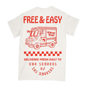 Free & Easy: The Truck SS Tee (White)