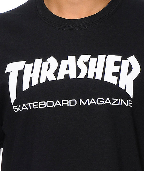 Thrasher : Magazine Logo S/S (Black) – The Nines