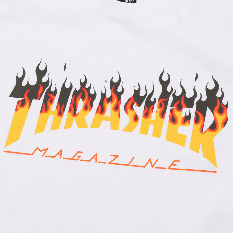 Thrasher : BBQ T-Shirt (White)