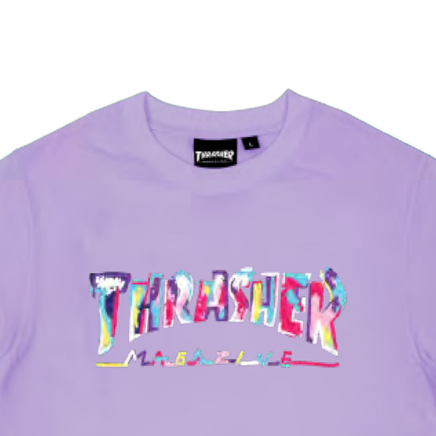 Thrasher : Lollipop S/S T-Shirt (Lavender)