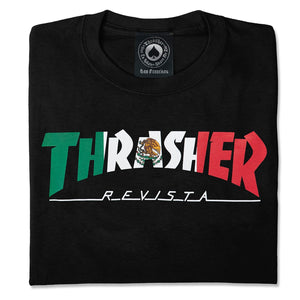 Thrasher : Mexico S/S (Black)