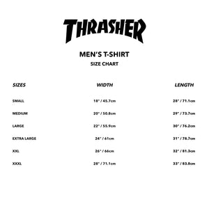 Thrasher : Outlined Rainbow Mag (Black)