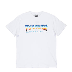 Thrasher : Hometown Glitch S/S T-Shirt (White)