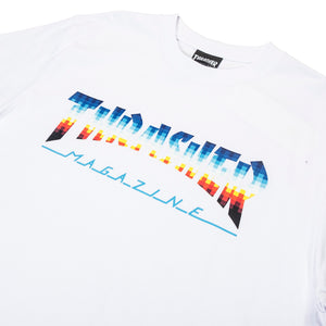Thrasher : Hometown Glitch S/S T-Shirt (White)