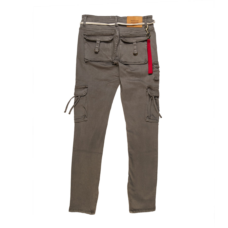 Profound Aesthetic : D-Ring Cargo Pants (Olive)
