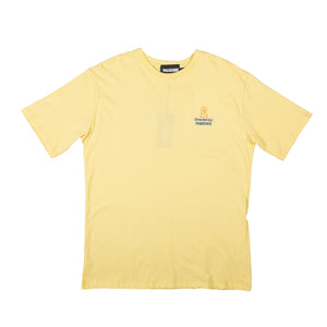 Pas De Mer : Cinema T-Shirt (Light Yellow)