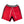 Crysp Denim : Lewis Track Shorts (Red/Black)