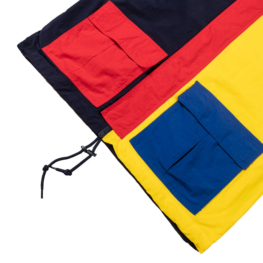 Russell Athletic: Parachute Full Zip Colorblock Jacket (Inca Gold)
