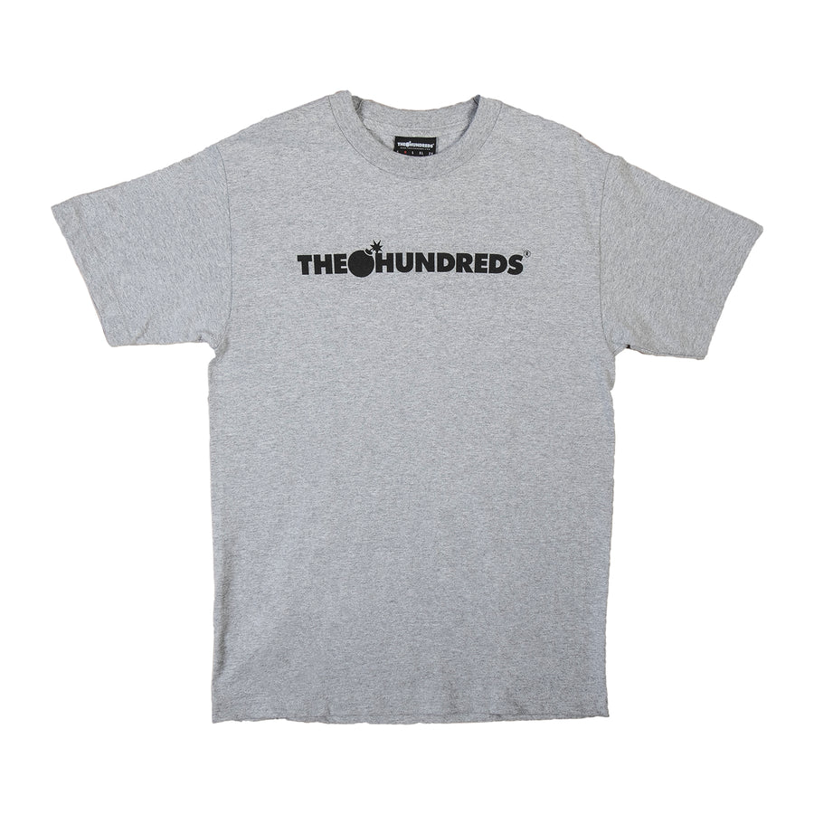 The Hundreds : Forever Bar Logo T-Shirt (Athletic Heather)
