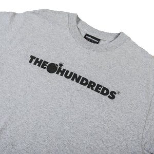 The Hundreds : Forever Bar Logo T-Shirt (Athletic Heather)