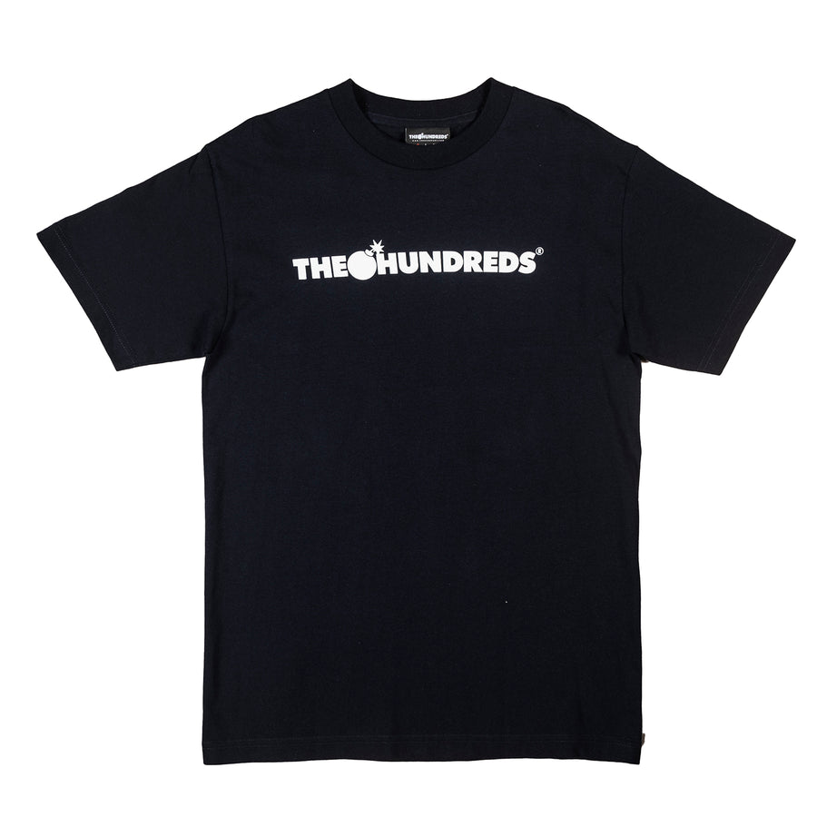 The Hundreds : Forever Bar Logo T-Shirt (Navy)