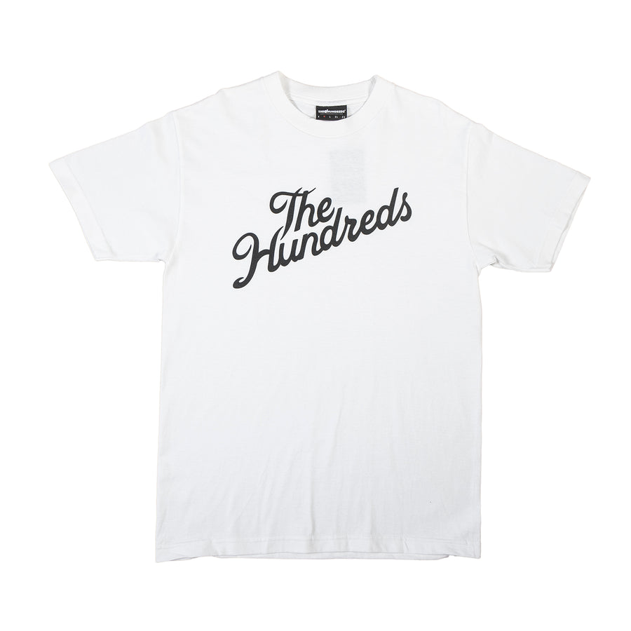 The Hundreds : Forever Slant Logo T-Shirt (White)