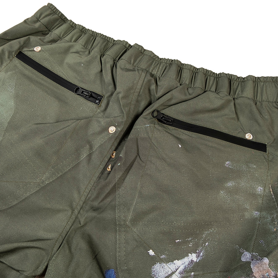 The Hundreds : Oasis Hybrid Shorts (Olive)
