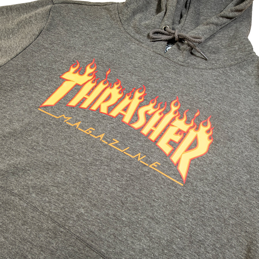 Thrasher : Flame Jpn (Charcoal)