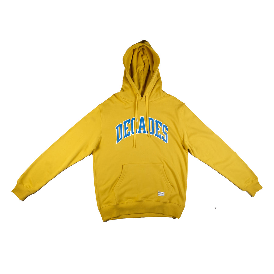 Decades : Campus Hoodie (Yellow)