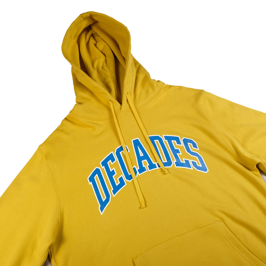 Decades : Campus Hoodie (Yellow)