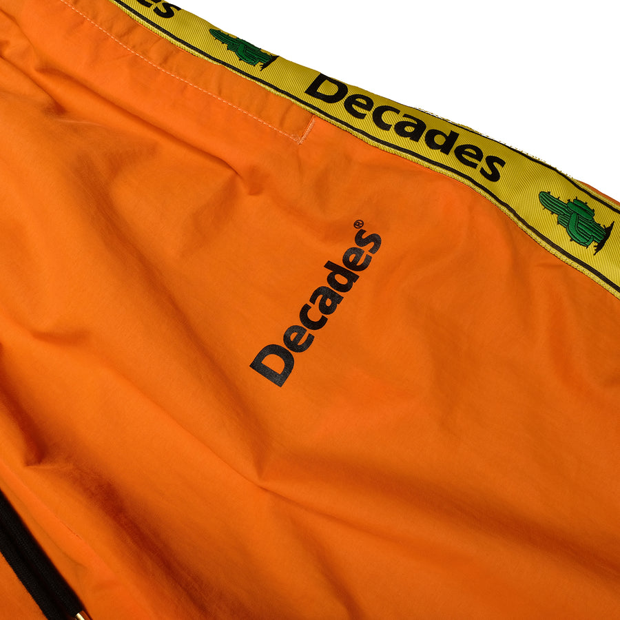 Decades : Decades Logo Track Pants (Orange)
