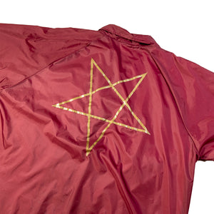 Thrasher : Pentagram Coach Jacket (Maroon)