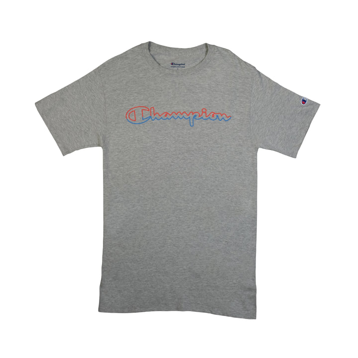 Champion : Classic Graphic Tee (Oxford Grey)