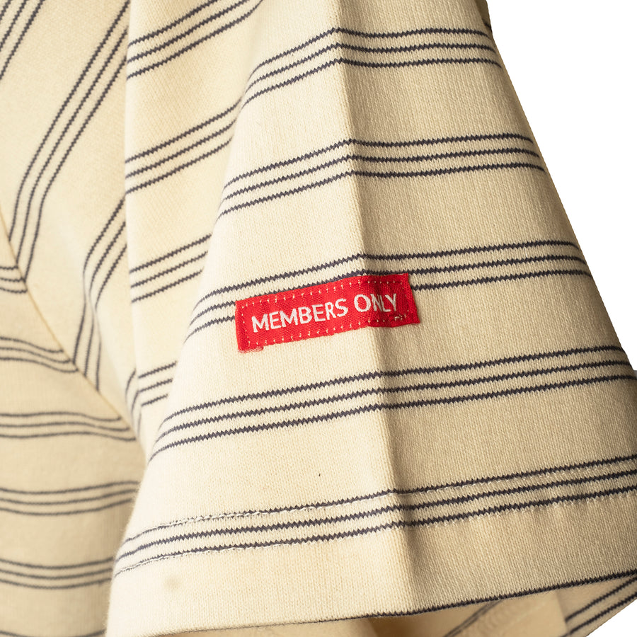 Members Only : Liberty Striped S/S T-Shirt (Beige)
