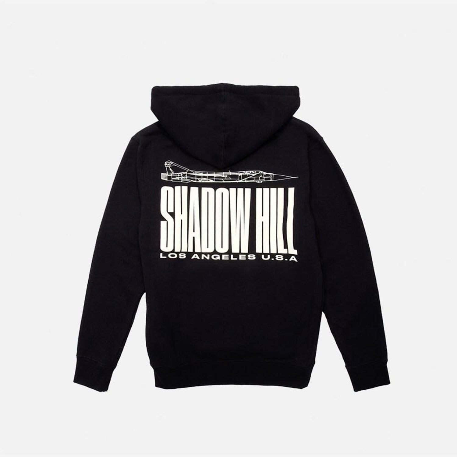 Shadow Hill Fighter Jet Pullover (Black)