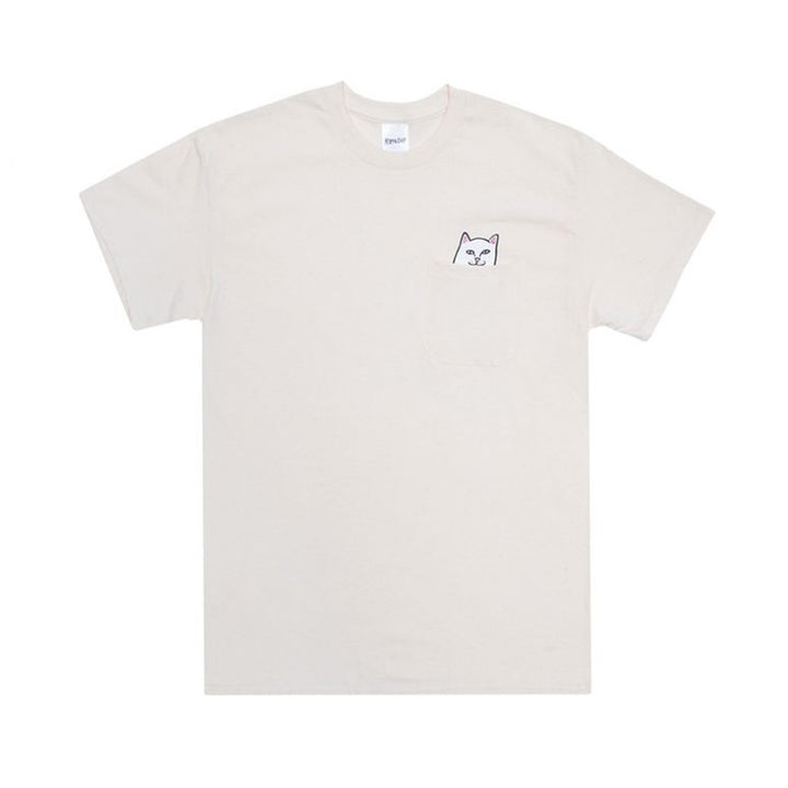 RIPNDIP: Lord Nermal Pocket Tee (Natural)