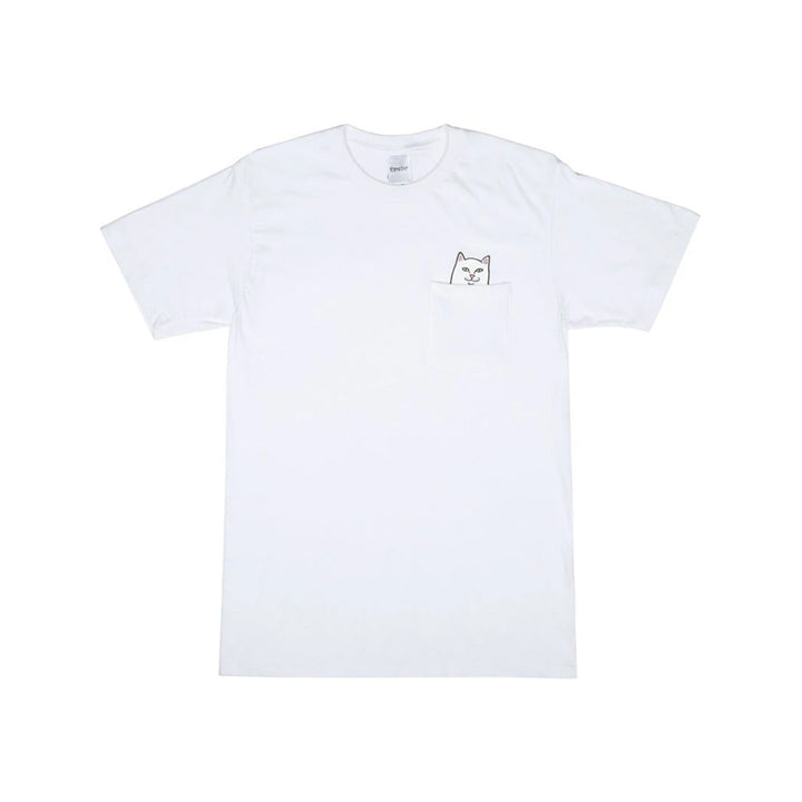 RIPNDIP: Lord Nermal Pocket Tee (White)