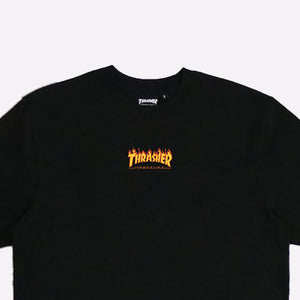 Thrasher: Micro Flame T-Shirt (Black)